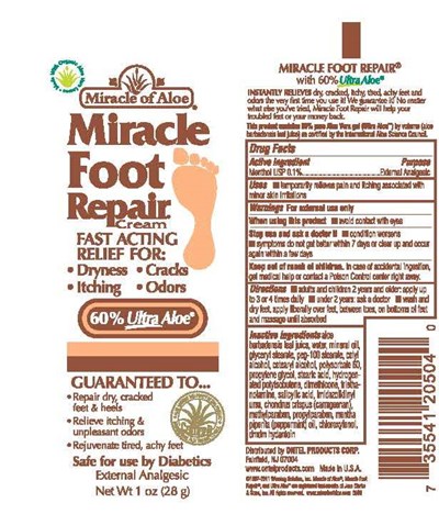 Image of Tube - Miracle Foot Repair CR